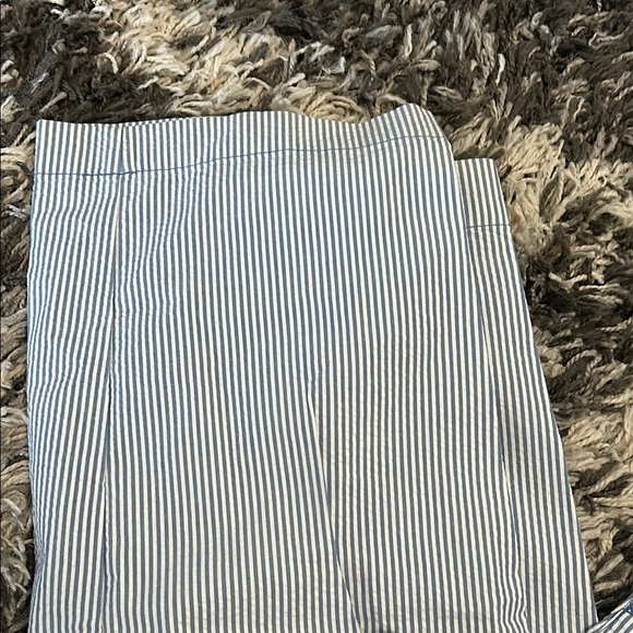 Tommy Hilfiger Blue and White Striped Pants - Picture 3 of 8